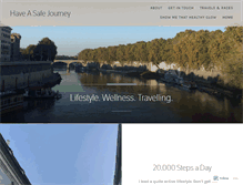 Tablet Screenshot of haveasafejourney.com
